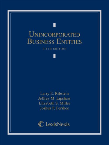 Unincorporated Business Entities