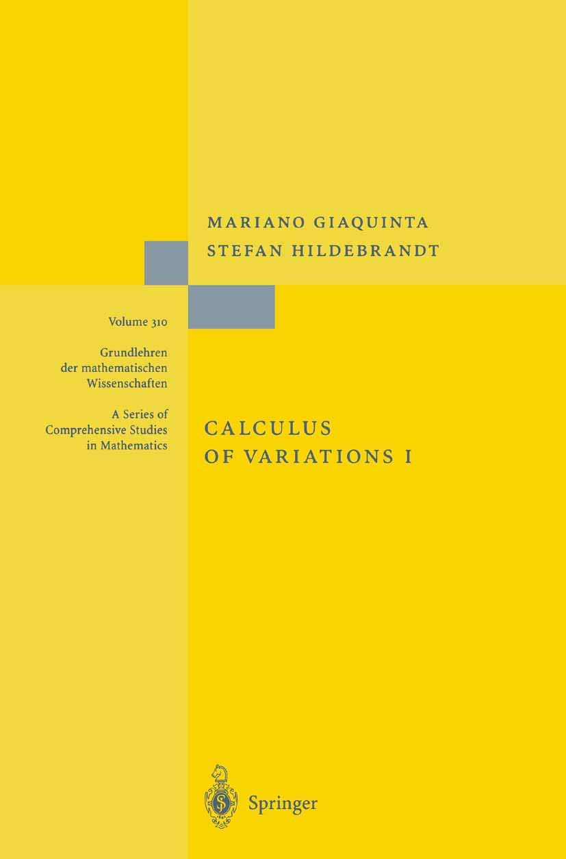 Calculus of Variations I (Grundlehren der mathematischen Wissenschaften, 310)