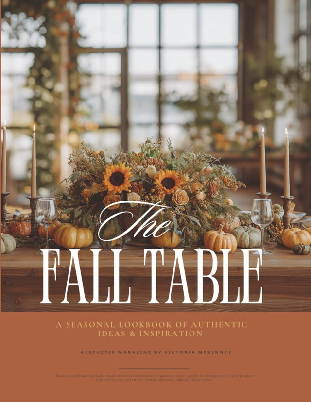 Fall Table Decor Magazine: Practical Ideas for Autumn Tablescapes, Fall Weddings, Thanksgiving, Halloween & Seasonal Gatherings