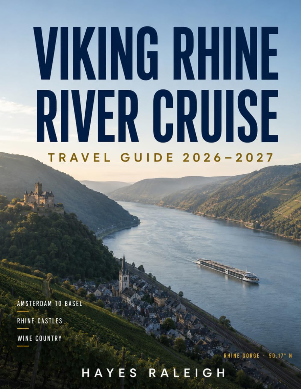 VIKING RHINE RIVER CRUISE TRAVEL GUIDE 2026–2027: Full-Color Edition: Amsterdam to Basel, Rhine Gorge Castles, Historic Cities, Wine Country, Shore Excursions & Stress-Free Cruising
