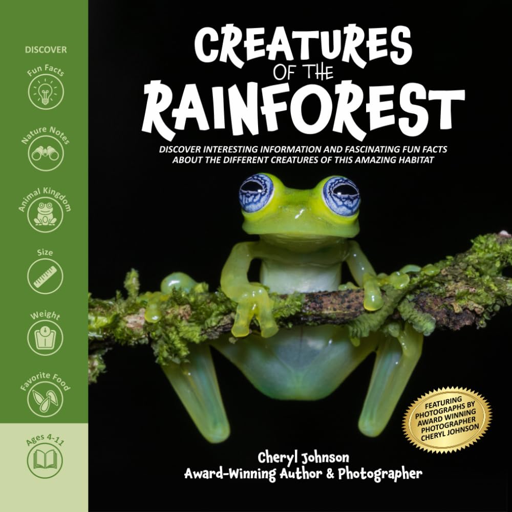 Amazing Creatures of the Rainforest: Rainforest picture book for kids with fun interesting information and fascinating facts