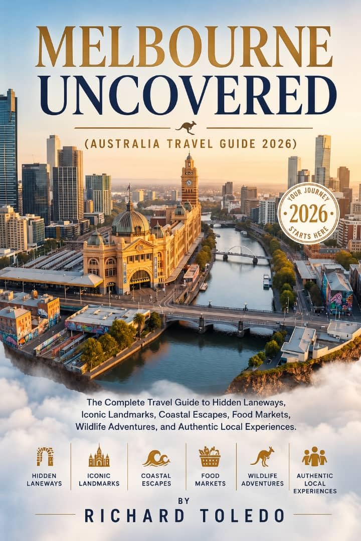 MELBOURNE UNCOVERED (AUSTRALIA TRAVEL GUIDE 2026) : The Complete Travel Guide to Hidden Laneways, Iconic Landmarks, Coastal Escapes, Food Markets, Wildlife Adventures, and Authentic Local Experiences
