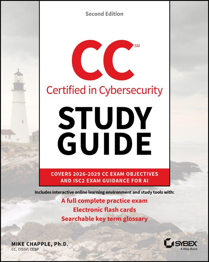 CC Certified in Cybersecurity Study Guide (Sybex Study Guide)