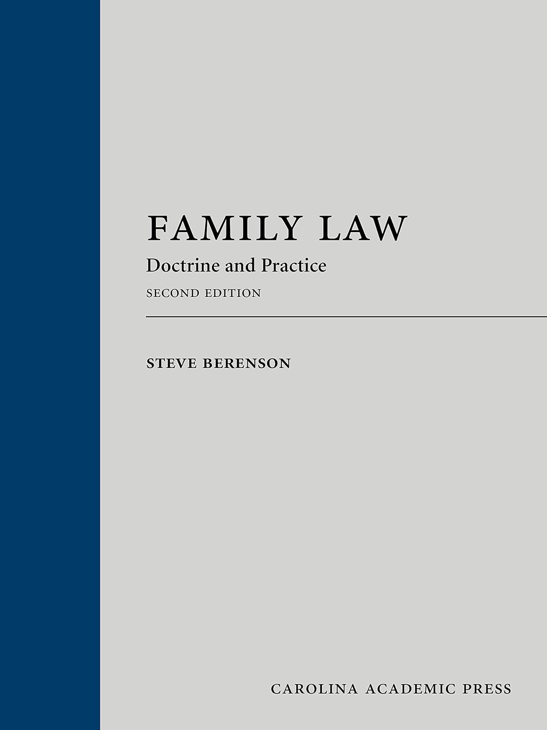 Family Law: Doctrine and Practice