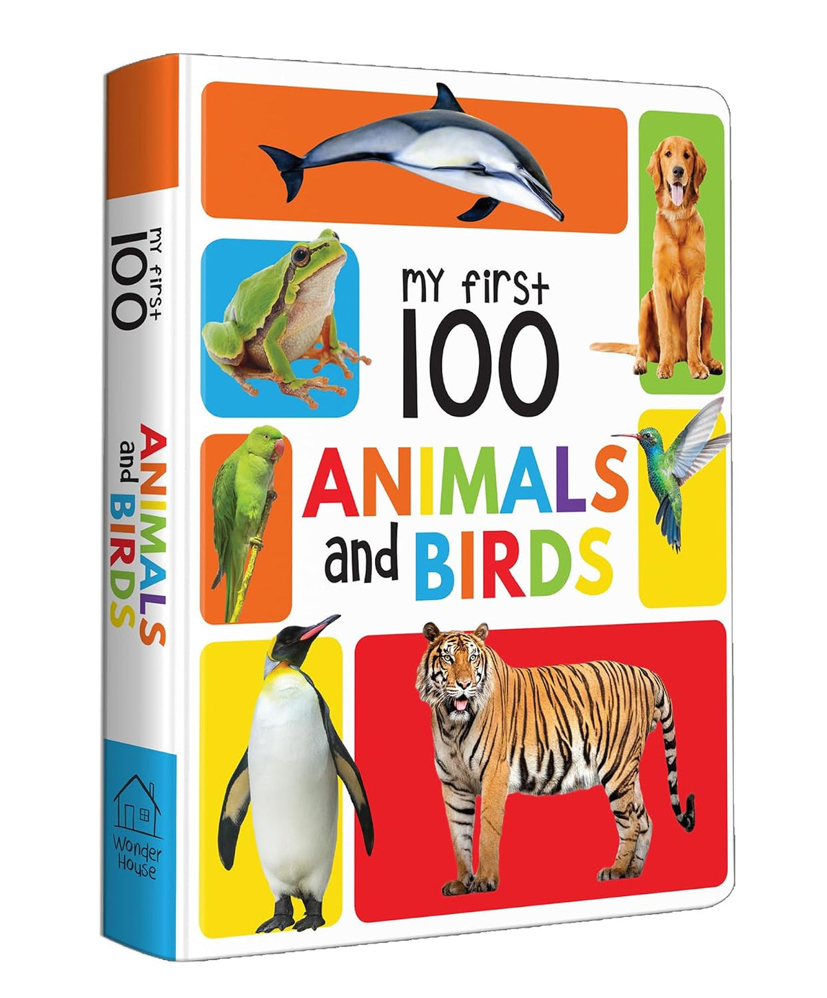 My First 100 Animals and Birds Board Book, My 100 Library Series