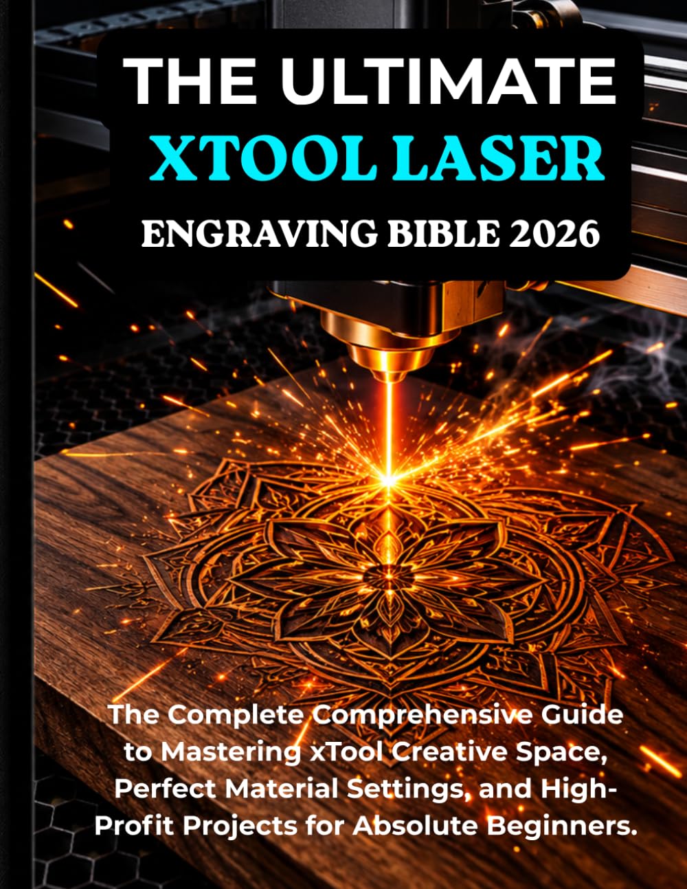 THE ULTIMATE XTOOL LASER ENGRAVING BIBLE 2026: The Complete Comprehensive Guide to Mastering xTool Creative Space, Perfect Material Settings, and High-Profit Projects for Absolute Beginners.