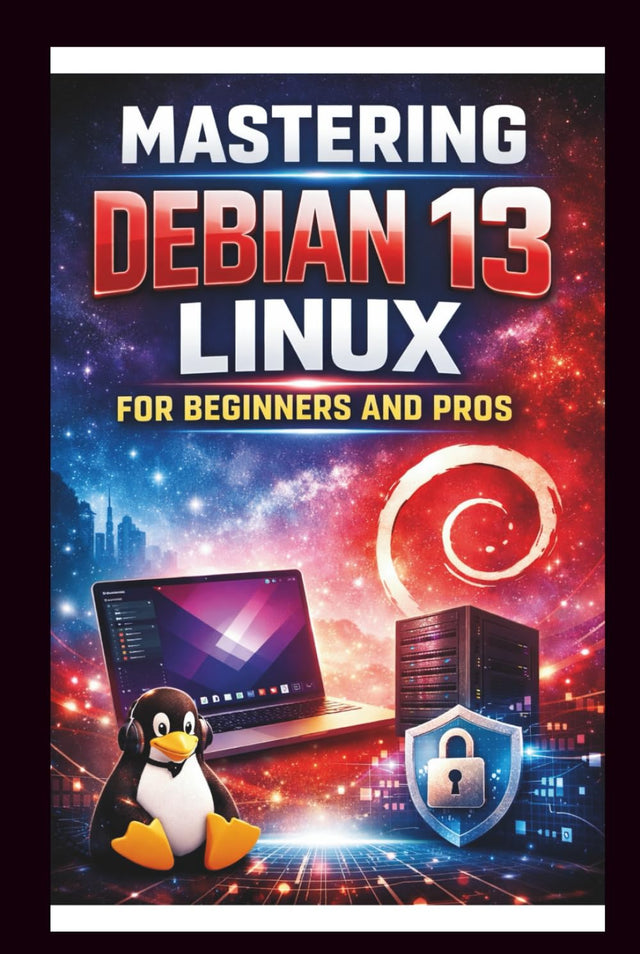 Mastering Debian 13 LINUX For Beginners and Pros: Step-by-step journey into a Robust and versatile operating system, enhanced hardware support, ... security and Reliability. (Tech Made Easy)