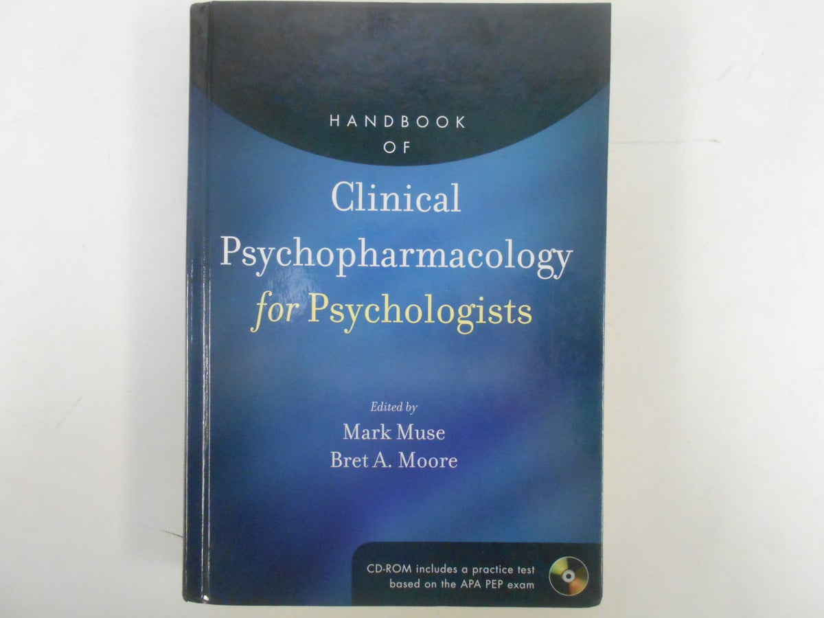 Handbook of Clinical Psychopharmacology for Psychologists