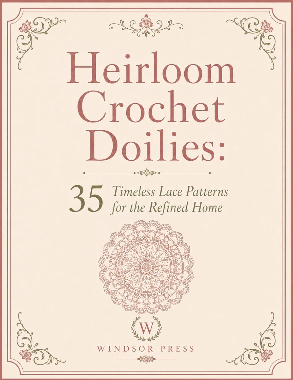 Heirloom Crochet Doilies: 35 Timeless Lace Patterns for the Refined Home