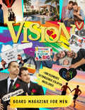 Vision Board Magazine For Men: Gay edition | with a curated collection of inspiring vision board images, featuring luxury homes, travel, cute family ... couple included (2026 Vision board supplies)