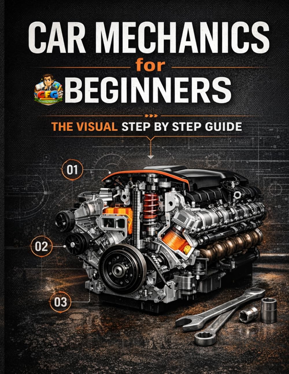Car Mechanics for Beginners The Visual Step by Step Guide: Learn How Cars Work, Understand Core Systems and Build Practical Automotive Knowledge ... Series Learn Automotive Systems Step by Step)