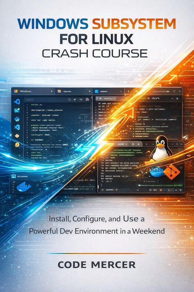 WINDOWS SUBSYSTEM FOR LINUX CRASH COURSE: Install, Configure, and Use a Powerful Dev Environment in a Weekend