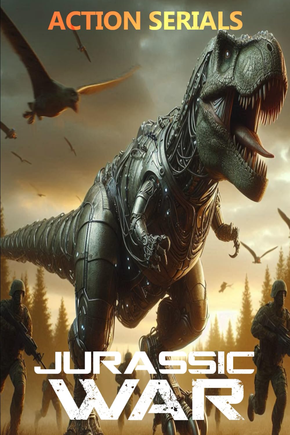 Jurassic War (The Sequel to Jurassic Hunt) (Action Serials)