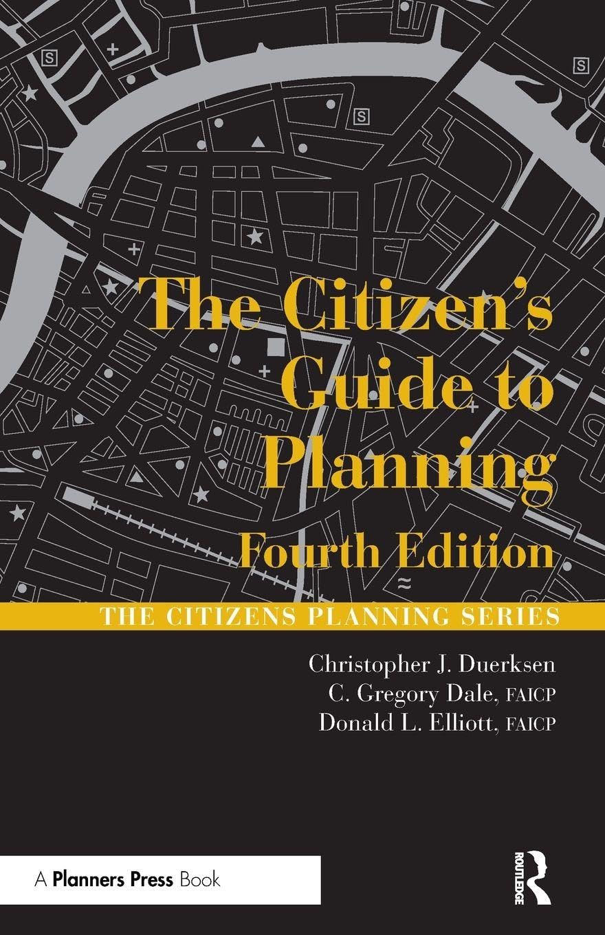 The Citizen's Guide to Planning (Citizens Planning)