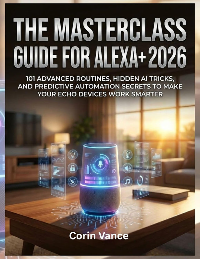 THE MASTERCLASS GUIDE FOR ALEXA+ 2026: 101 ADVANCED ROUTINES, HIDDEN AI TRICKS, AND PREDICTIVE AUTOMATION SECRETS TO MAKE YOUR ECHO DEVICES WORK SMARTER