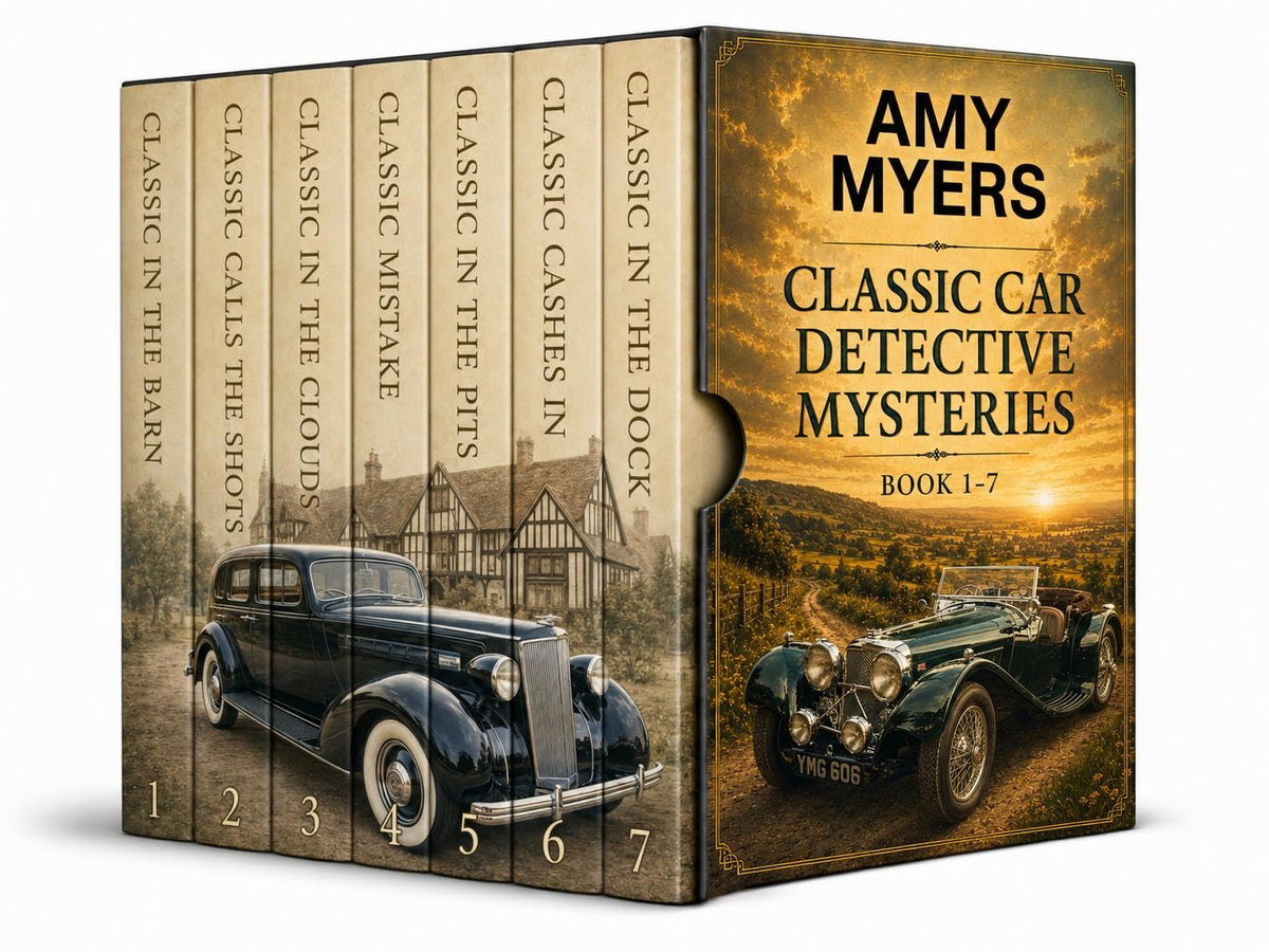 THE CLASSIC CAR DETECTIVE MYSTERIES: a seven book mystery box set full of twists and sharp turns