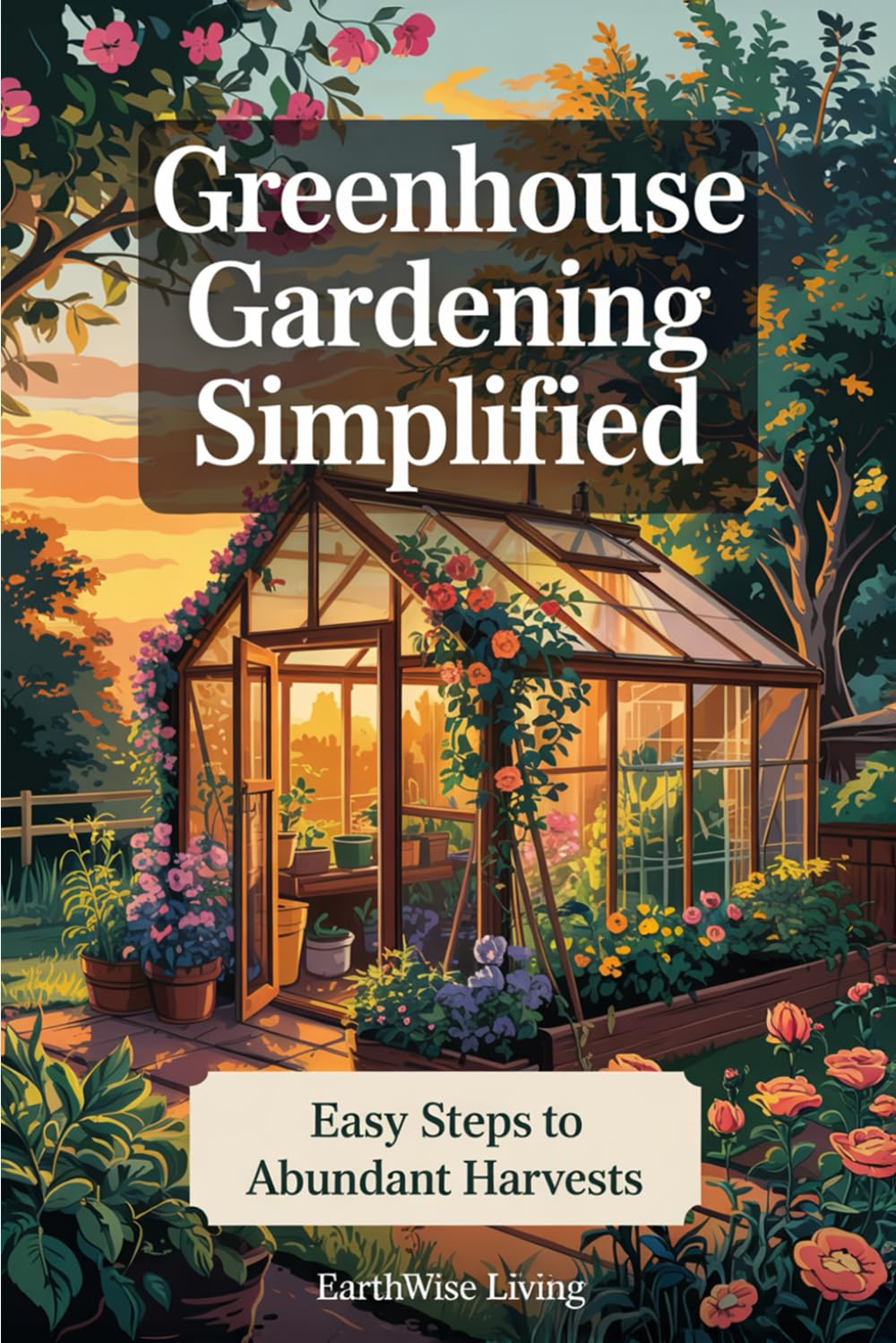 Greenhouse Gardening Simplified: The Complete Beginner’s Guide to Growing Fresh Food Year-Round - Learn to Build, Plant, and Harvest Without the Overwhelm or Expensive Setups