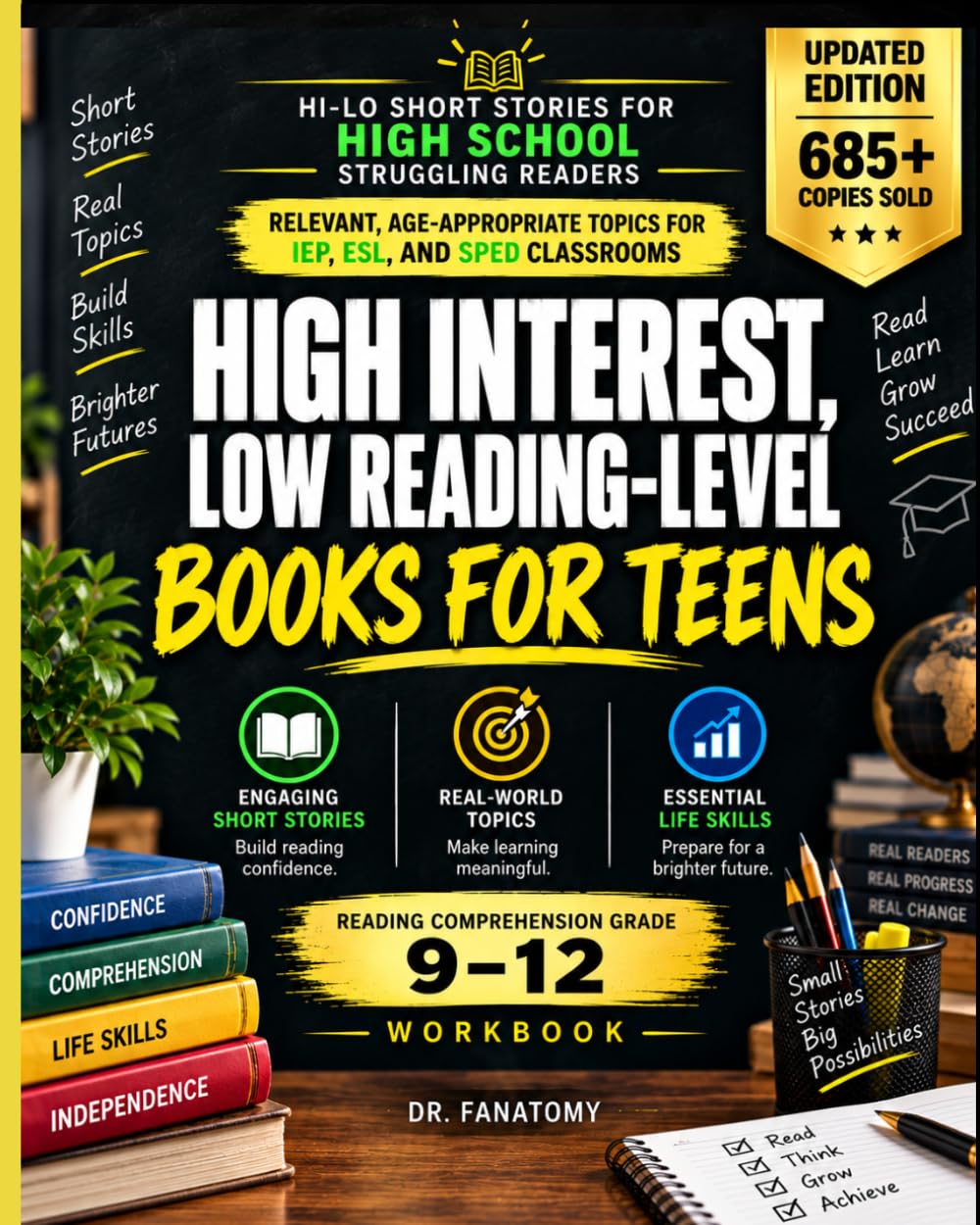 High-Interest, Low-Reading-Level Books for Teens: Hi-Lo Short Stories for High School Struggling Readers | Relevant, Age-Appropriate Topics for IEP, ... (Young Writer- High School Collection)