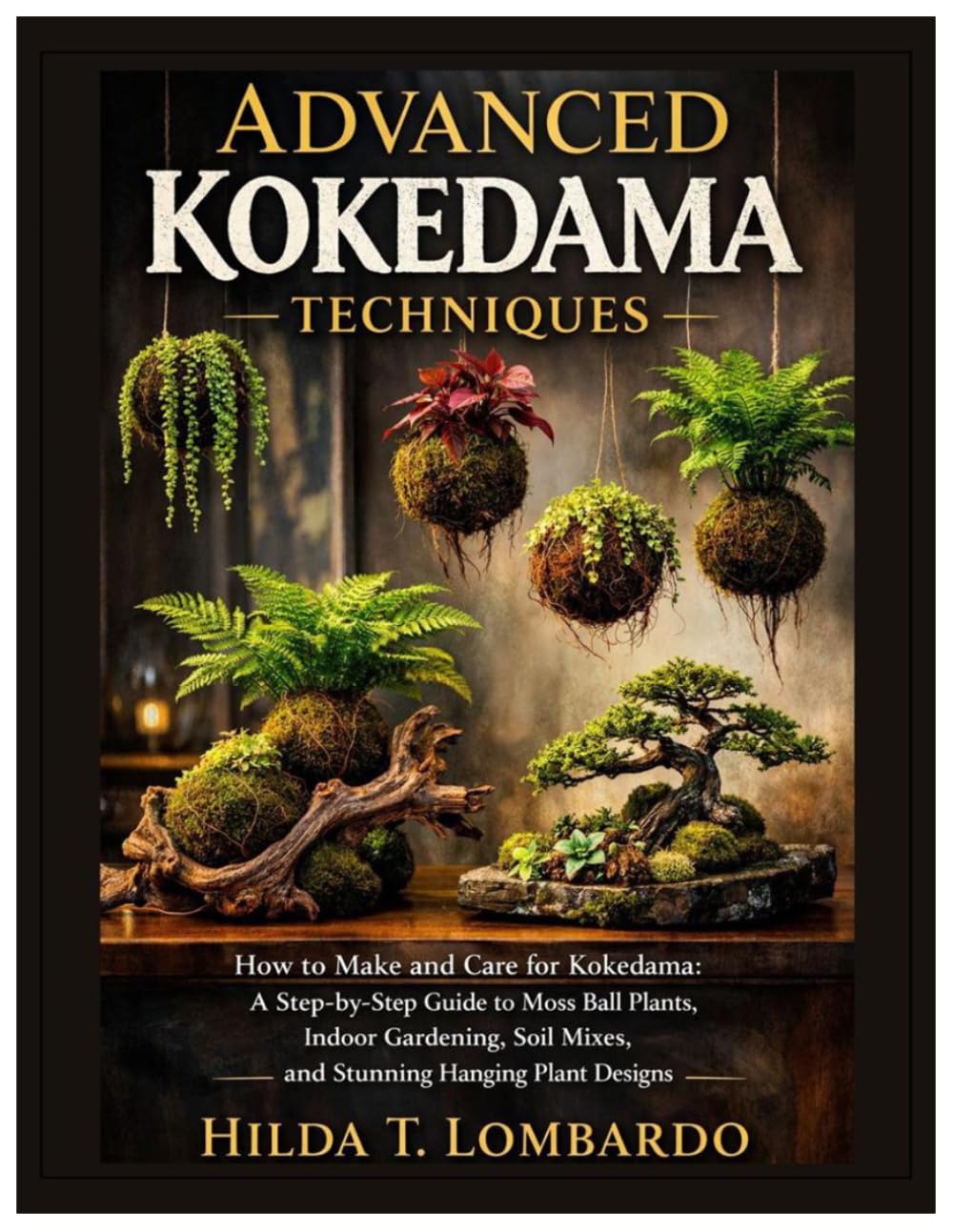 Advanced Kokedama Techniques: How to Make and Care for Kokedama: A Step-by-Step Guide to Moss Ball Plants, Indoor Gardening, Soil Mixes, and Stunning Hanging Plant Designs