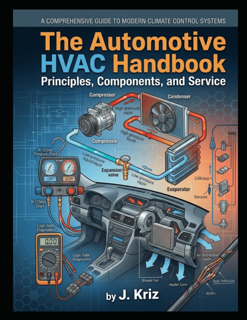 The Automotive HVAC Handbook: Principles, Components, and Service