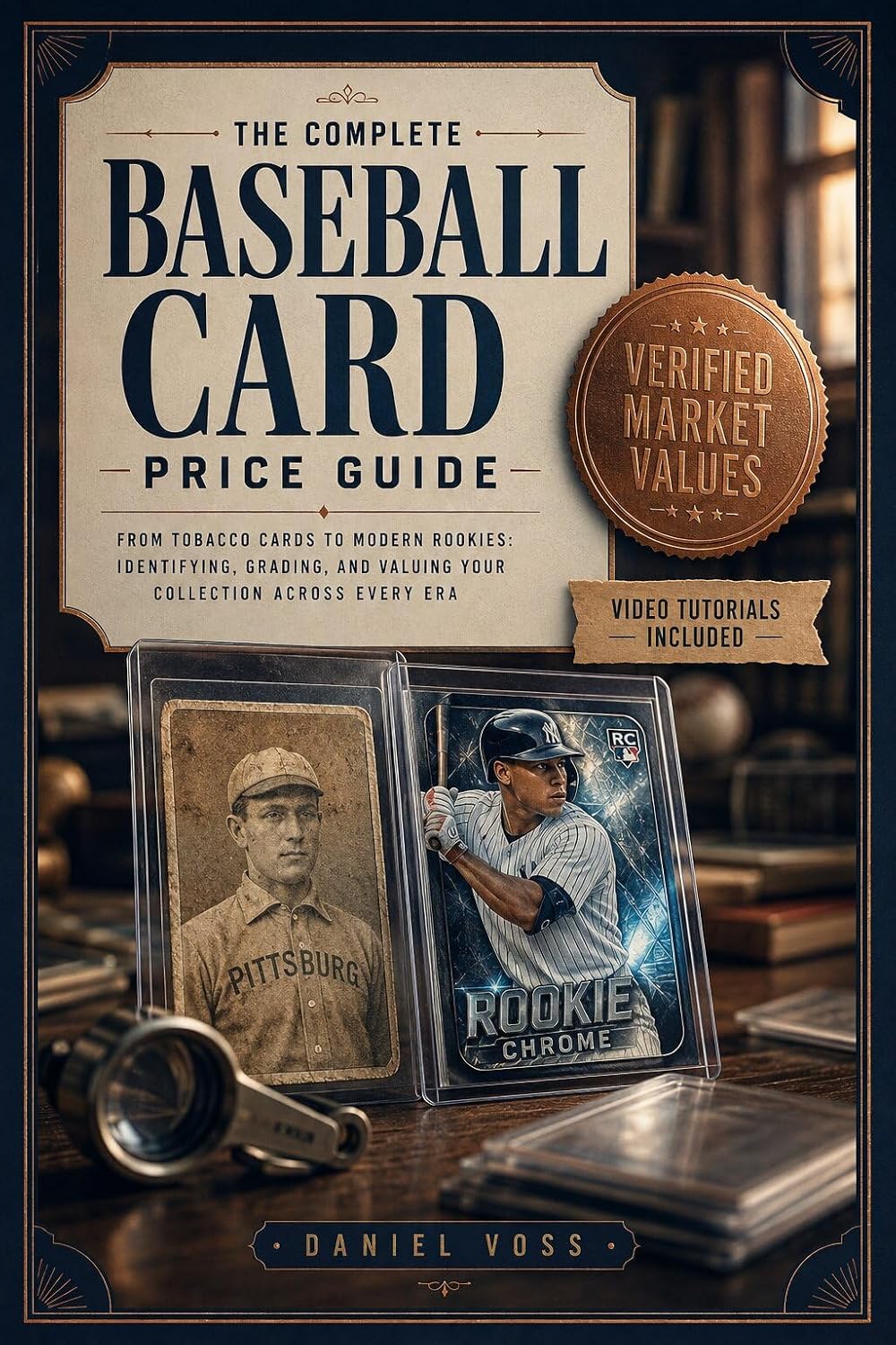 The Complete Baseball Card Price Guide: From Tobacco Cards to Modern Rookies: Identifying, Grading, and Valuing Your Collection Across Every Era