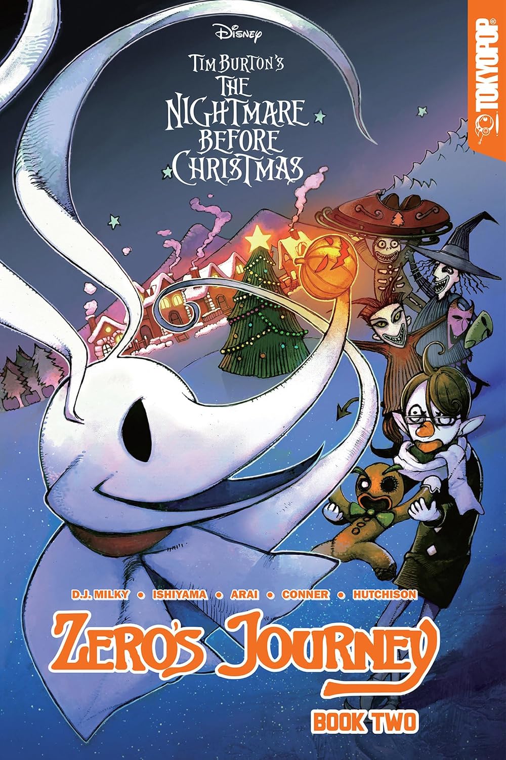 Disney Manga: Tim Burton's The Nightmare Before Christmas - Zero's Journey, Book 2 (Zero's Journey GN series)
