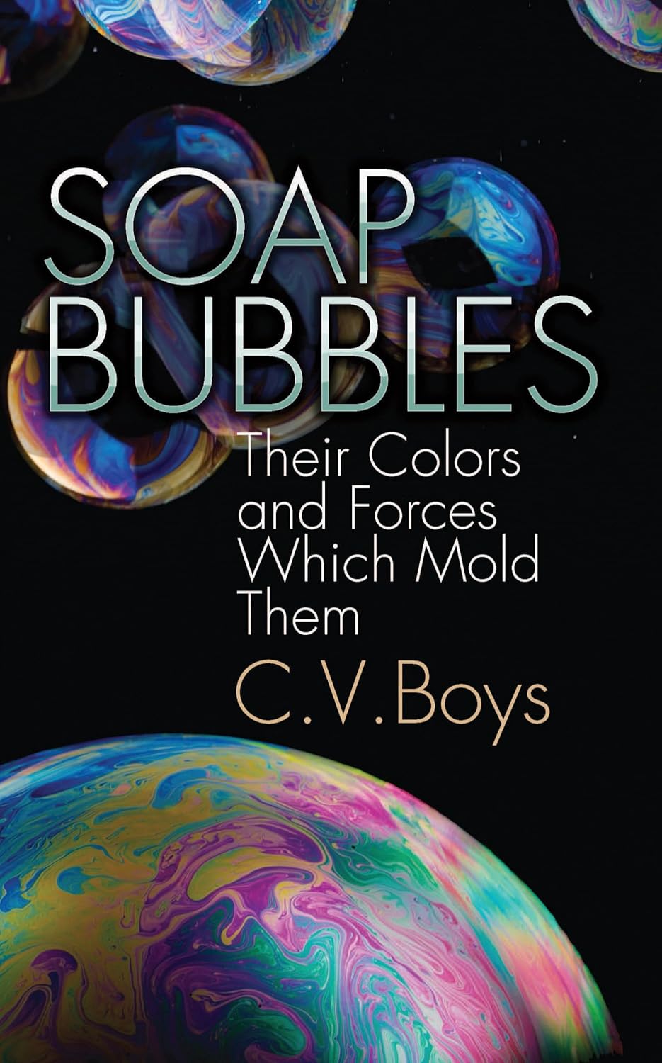Soap Bubbles: Their Colors and Forces Which Mold Them