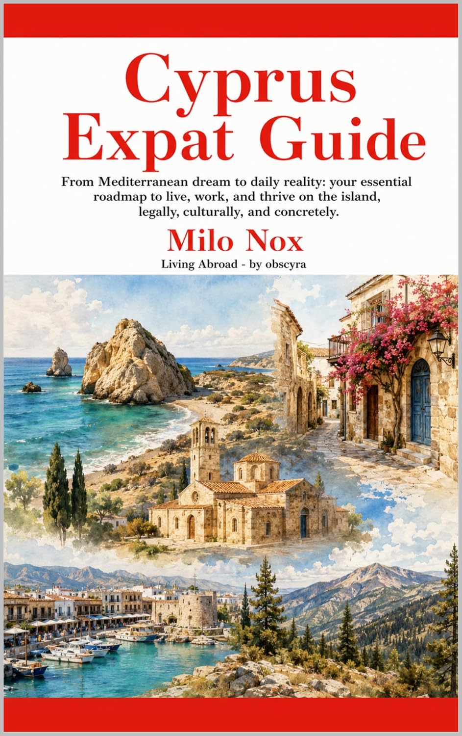 Cyprus Expat Guide: From Mediterranean dream to daily reality: your essential roadmap to live, work, and thrive on the island, legally, culturally, and concretely. (Living Abroad by Obscyra Book 40)