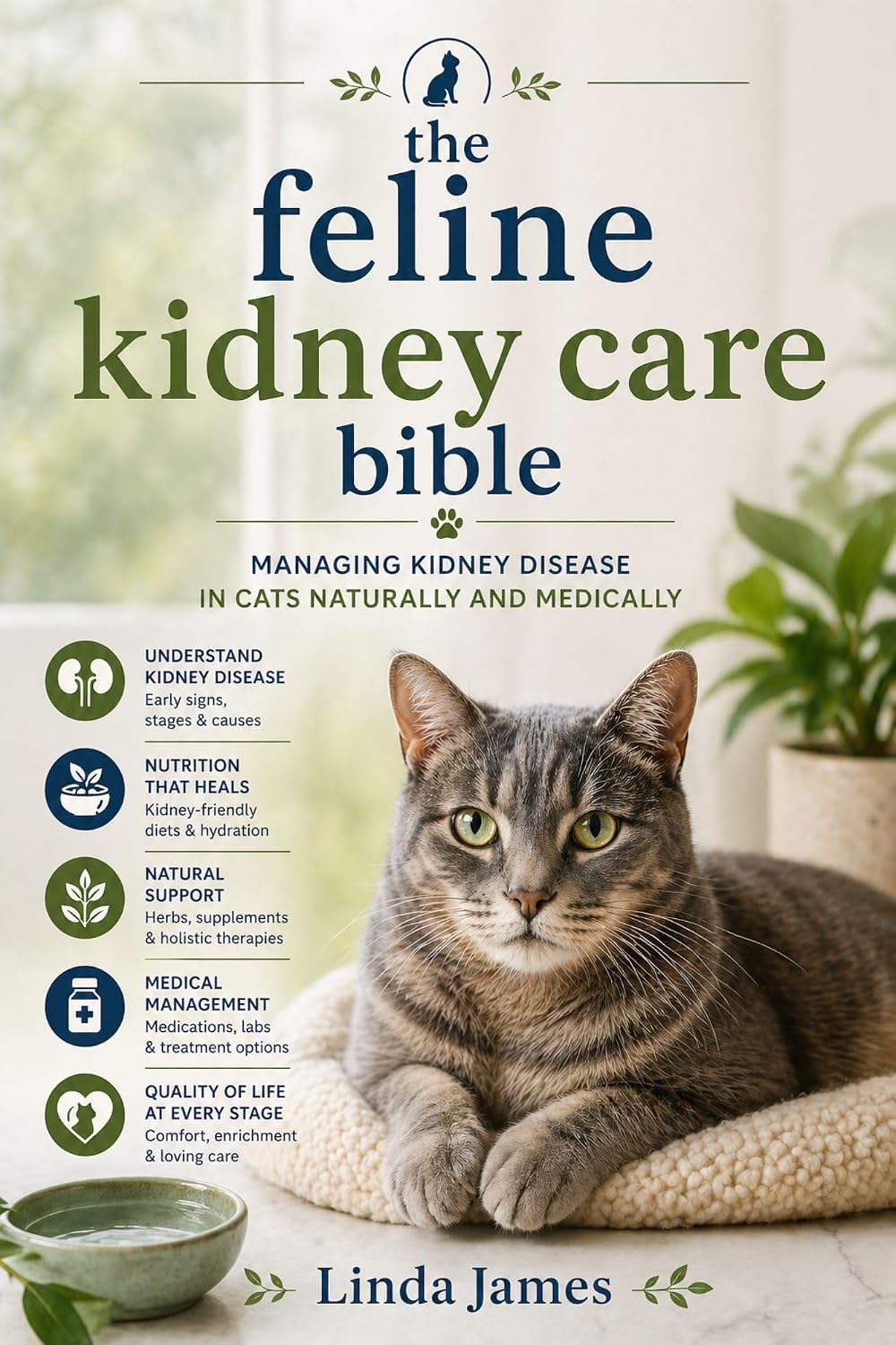 The feline kidney care bible: Managing kidney disease in cats naturally and medically