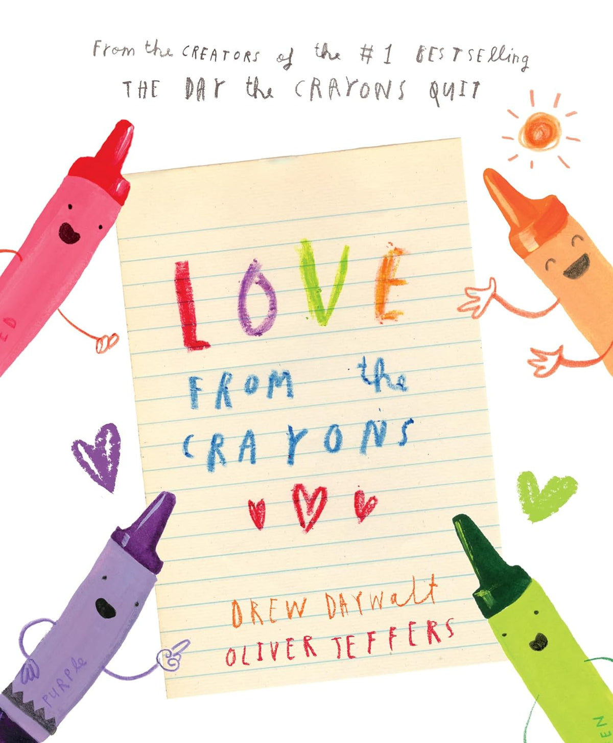 Love from the Crayons (The Crayons Celebrate)