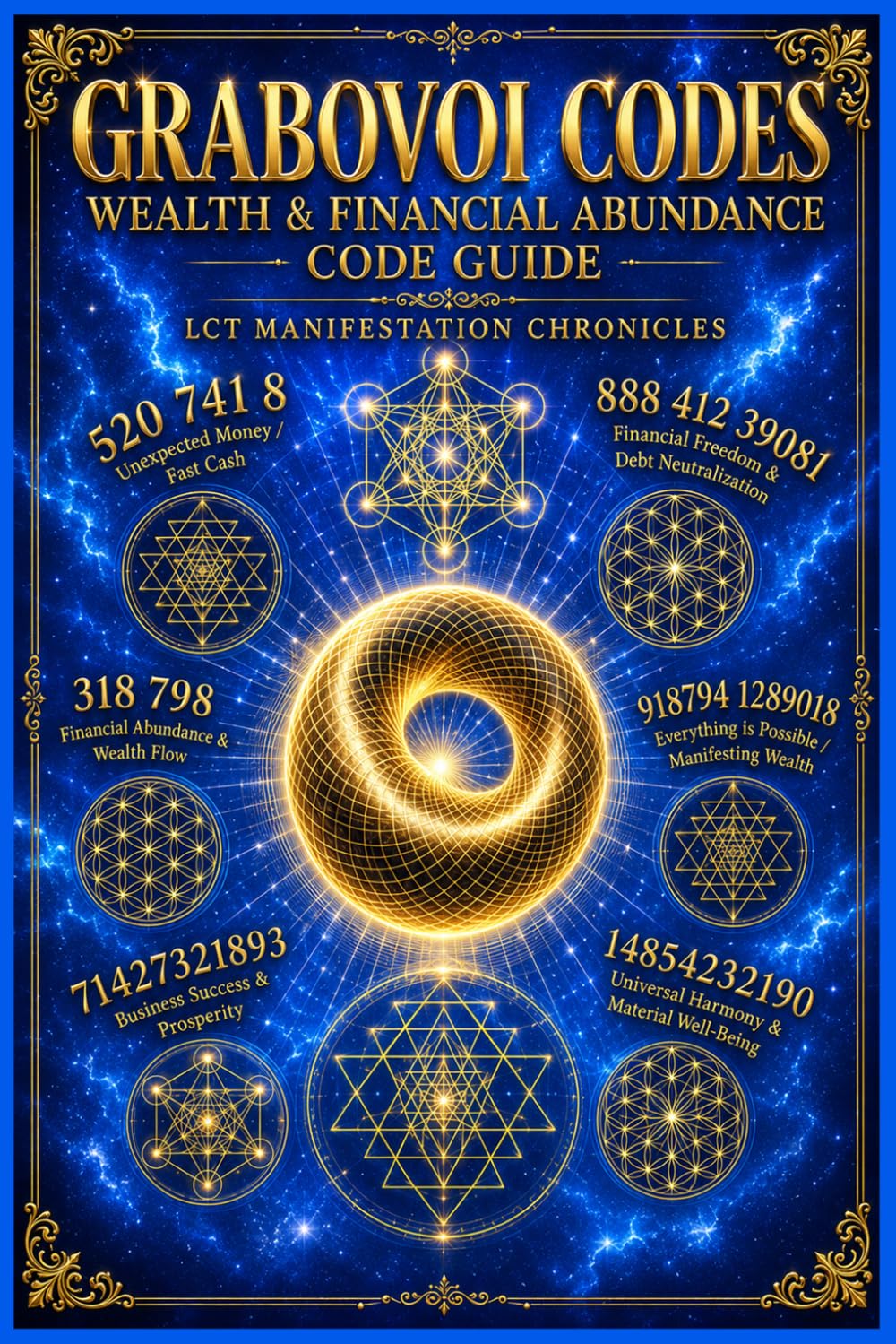 Grabovoi Codes: Wealth & Financial Abundance: Numerical Frequencies for Reality Alteration, Abundance, and Energetic Realignment