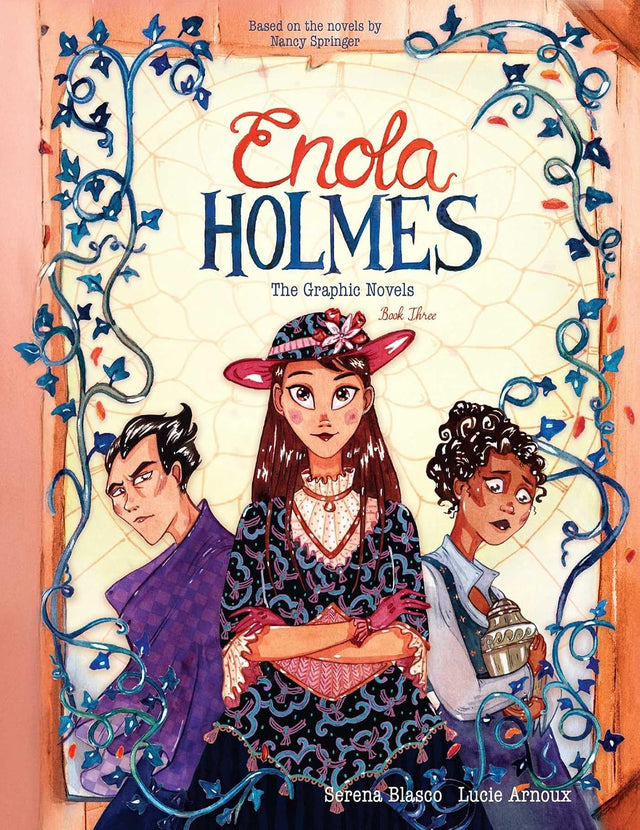 Enola Holmes: The Graphic Novels: The Case of the Black Barouche, The Case of the Elegant Escapade, and The Case of the Mark of the Mongoose (Volume 3)