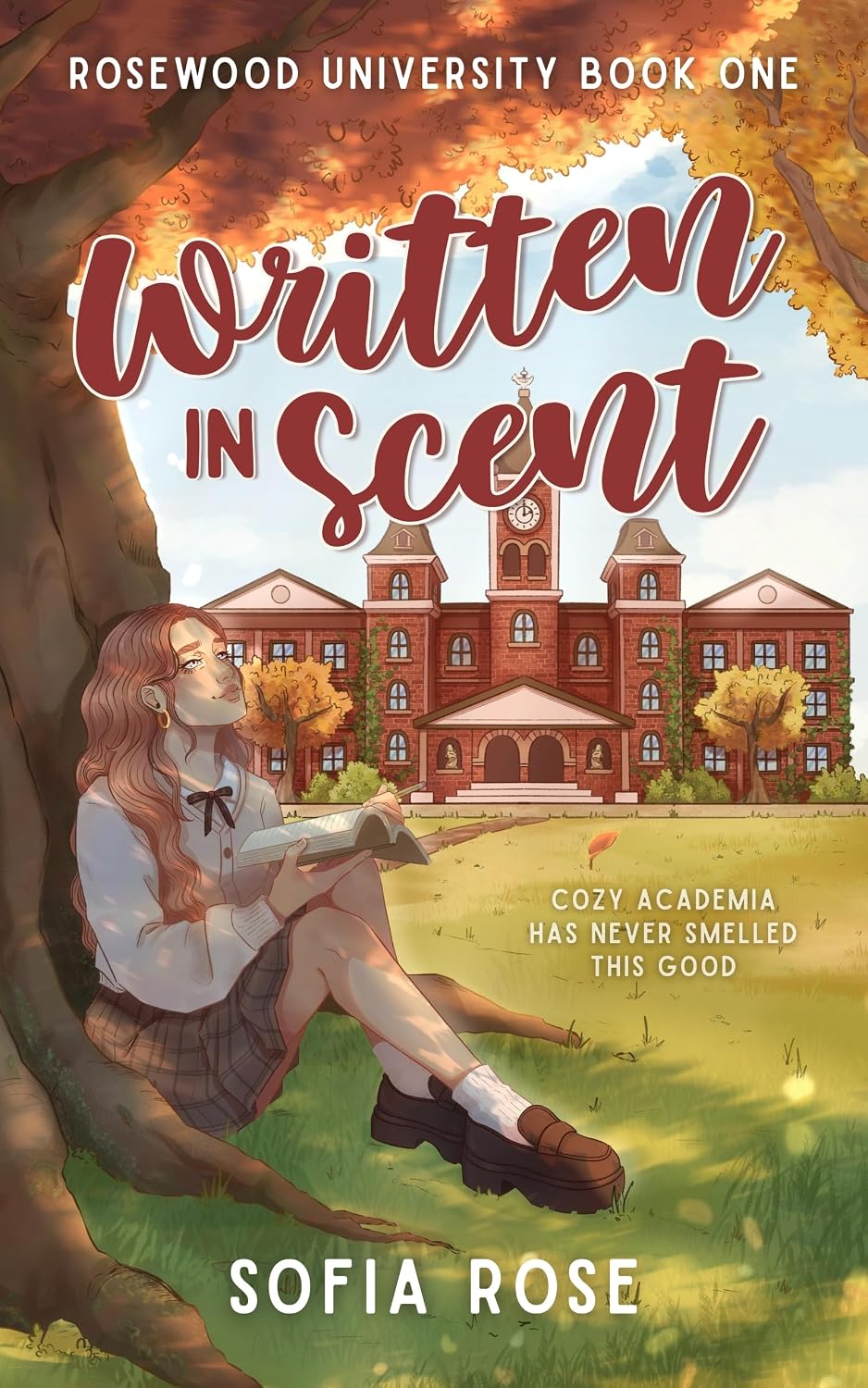 Written in Scent: A cozy academia why choose omegaverse romance (Rosewood University Book 1)