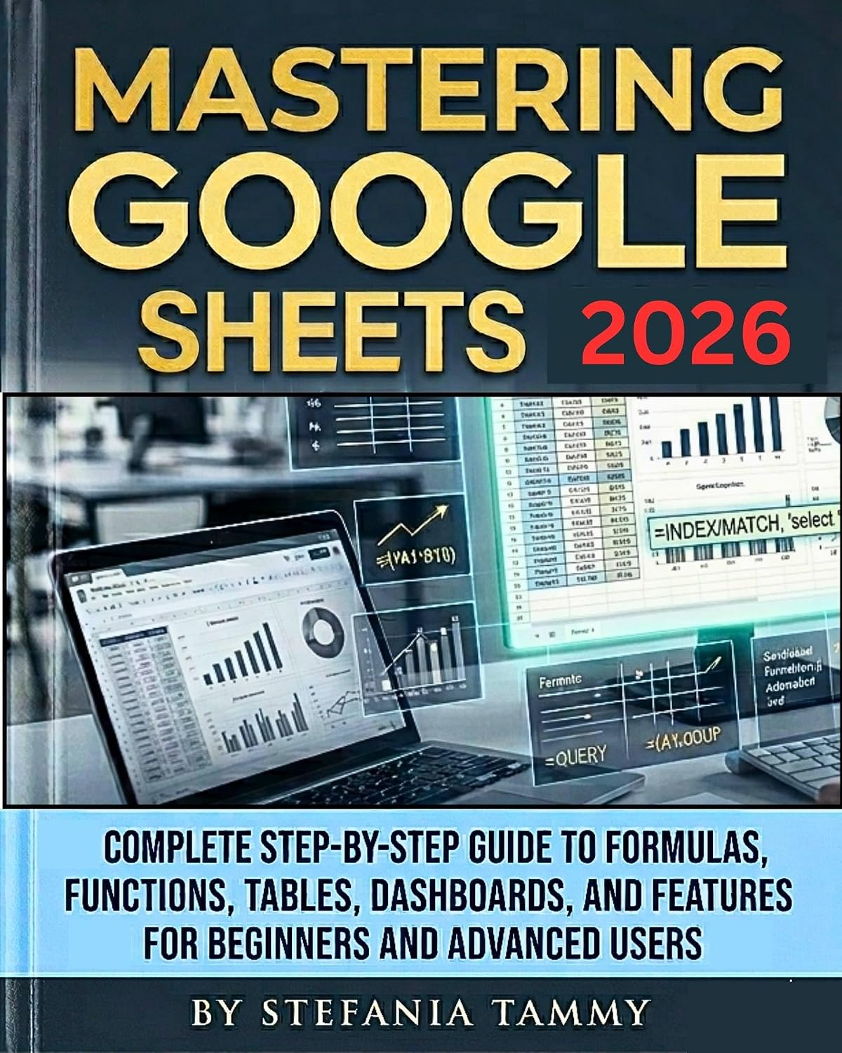 Mastering Google Sheets 2026: Complete Step-by-Step Guide to Formulas, Functions, Tables, Dashboards, Automation, and Features for Beginners and Advanced Users