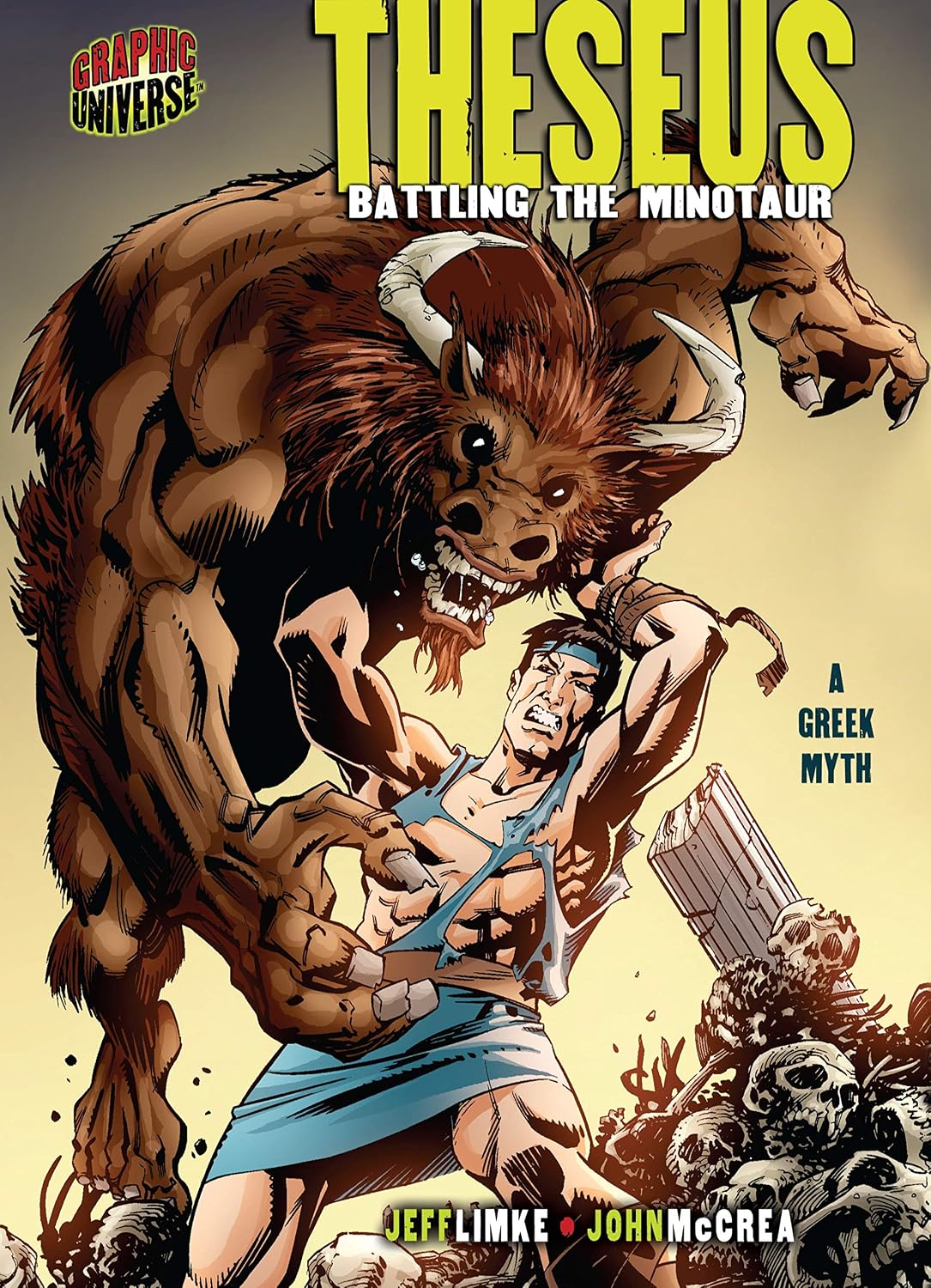 Theseus: Battling the Minotaur [A Greek Myth] (Graphic Myths and Legends)