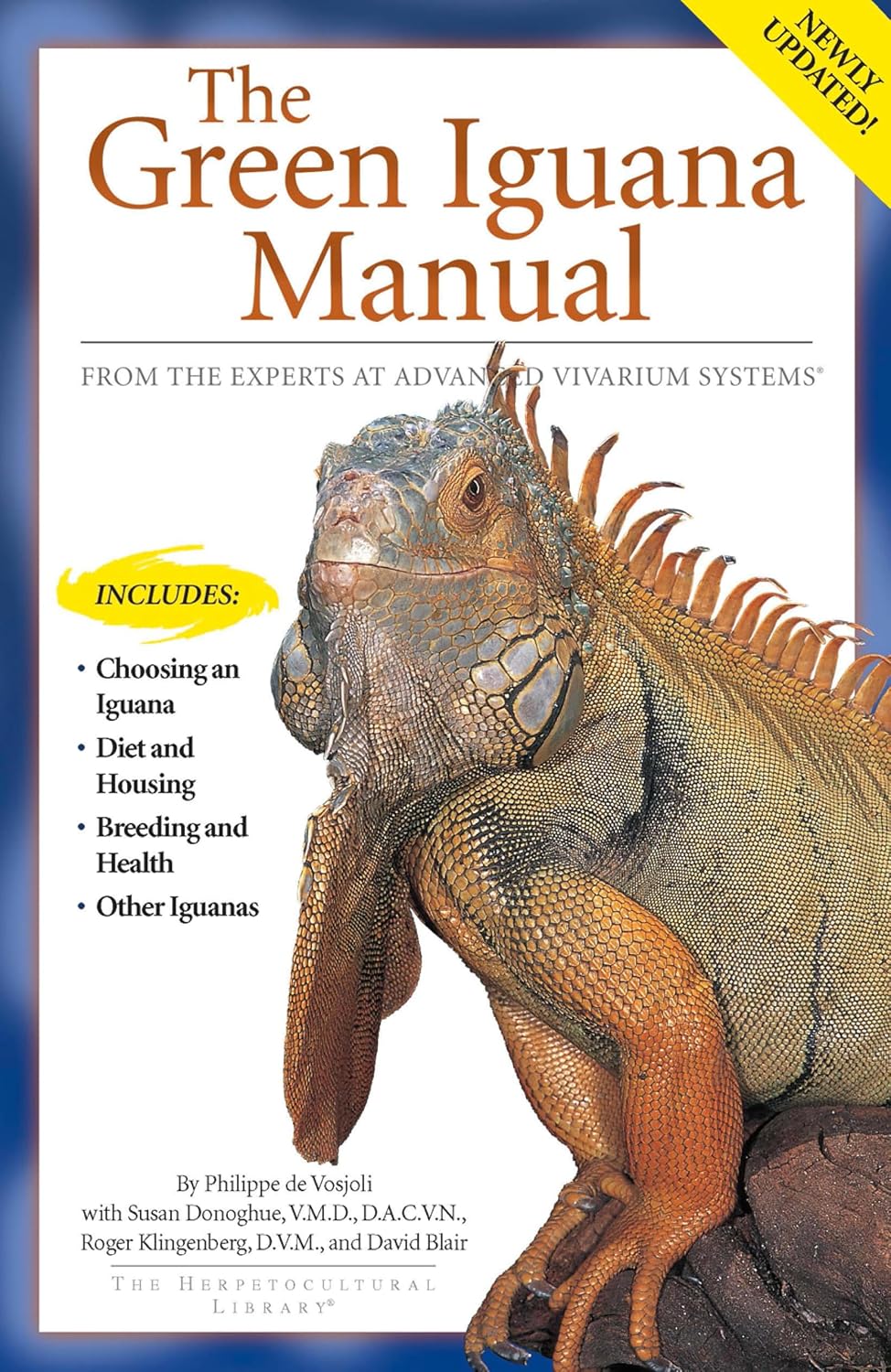 The Green Iguana Manual (Advanced Vivarium Systems)